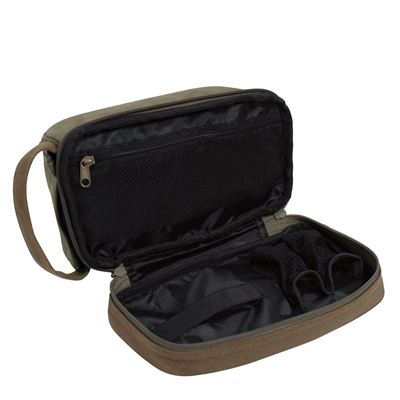 Torba DELUXE TRAVEL KIT na przybory toaletowe ZIELONA