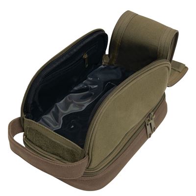 Torba DELUXE TRAVEL KIT na przybory toaletowe ZIELONA