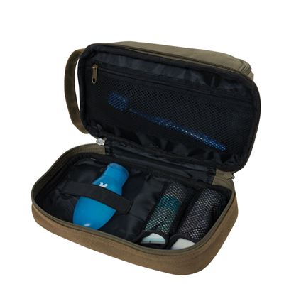 Torba DELUXE TRAVEL KIT na przybory toaletowe ZIELONA