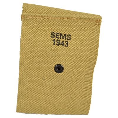 Etui US M1911 A1 na magazynek KHAKI repro