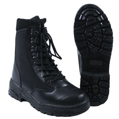 Nylonowo-skórzane buty FOX-ADVENTURE BLACK