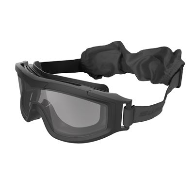 Gogle taktyczne F-TAC Arctic zestaw 3 okularów CZARNE