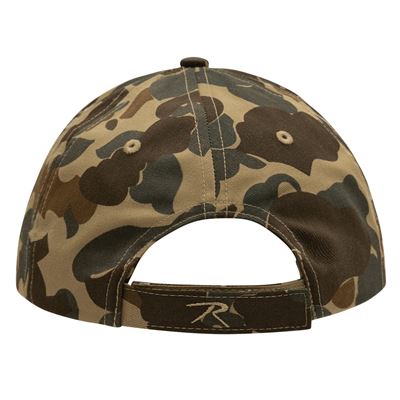 Czapka z daszkiem niski profil FRED BEAR CAMO