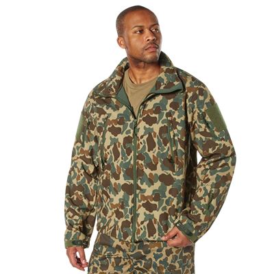 TACTICAL kurtka softshell z kapturem FRED BEAR CAMO