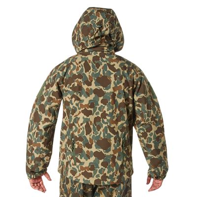 TACTICAL kurtka softshell z kapturem FRED BEAR CAMO