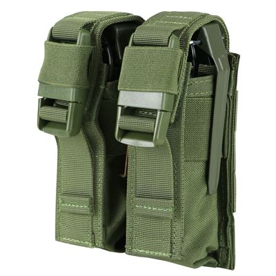 Torba MOLLE FLASHBANG podwójna granatowa ZIELONA