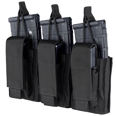 Ładownica na magazynki KANGAROO GEN II 3xAR/AK+3xM9 BLACK