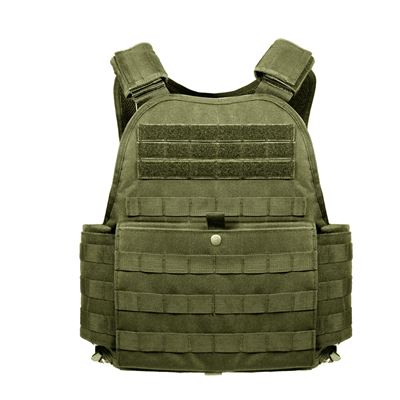 Kamizelka MOLLE do przenoszenia płyt GREEN oversize