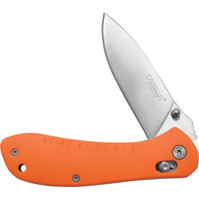 Nóż zamykający ROVAX CUDA z gładkim ostrzem ORANGE