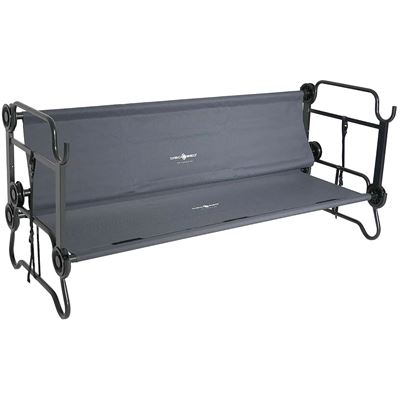 Łóżko/łóżko piętrowe CAM-O-BUNK L antracyt DISC-O-BED 19791A-L 2