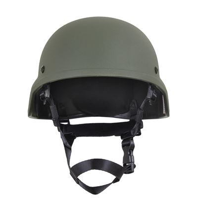 Kask MICH 2000 plastikowy US ABS ZIELONY z wyściółką