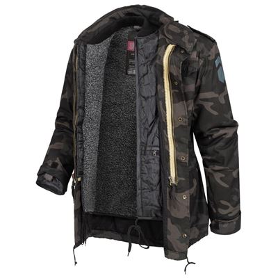 Kurtka US M65 REGIMENT z wkładką BLACK CAMO