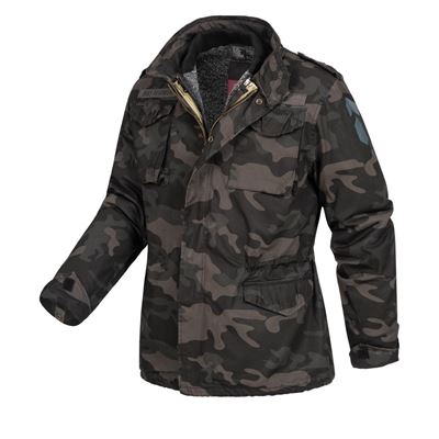 Kurtka US M65 REGIMENT z podpinką BLACK CAMO