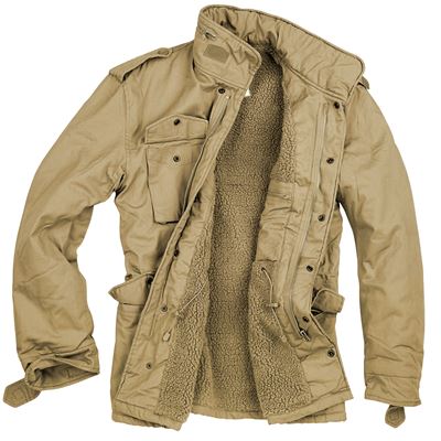 PARATROOPER Vintage kurtka zimowa KHAKI