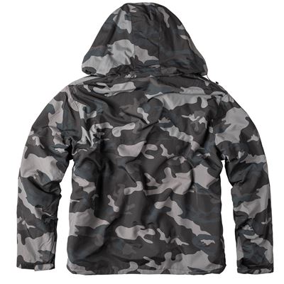 Kurtka WINDBREAKER BLACK CAMO