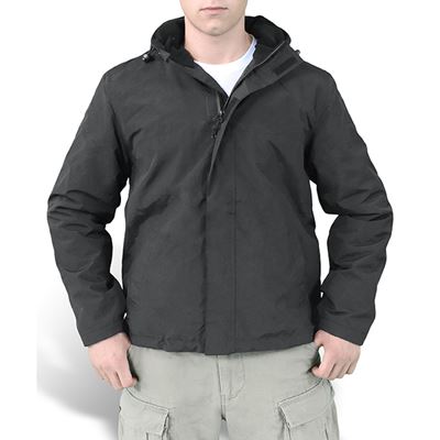 Kurtka WINDBREAKER ZIPPER CZARNA