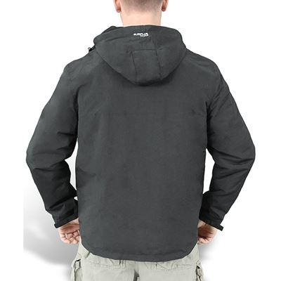 Kurtka WINDBREAKER ZIPPER CZARNA