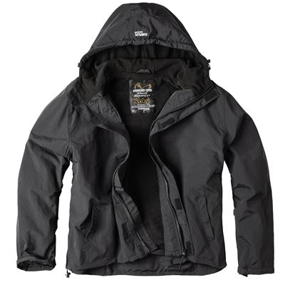 Kurtka WINDBREAKER ZIPPER BLACK