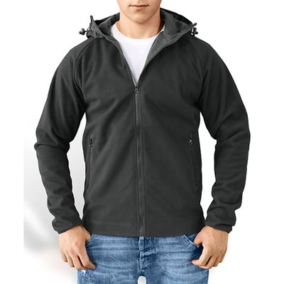 Kurtka FLEECE CZARNA