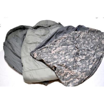 Śpiwór kompletny US "Modular Sleep System" 4 szt. oryginalny ACU UCP używany