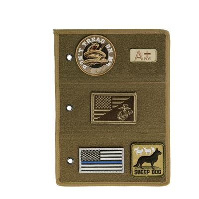 Wstaw "liść" do folderu naszywek VELCRO COYOTE