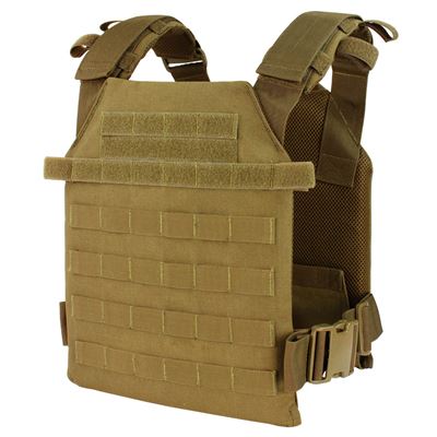 Lekka kamizelka SENTRY MOLLE plate carrier COYOTE BROWN
