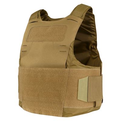 Kamizelka LCS VANQUISH LT z uchwytem na płyty COYOTE BROWN