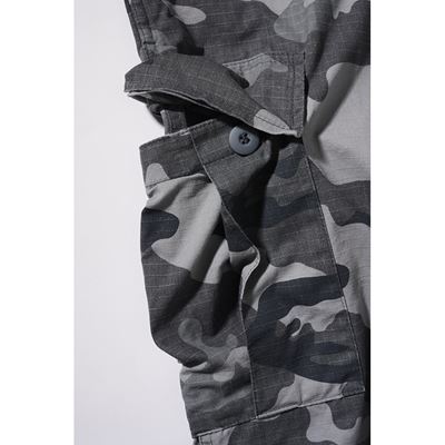 Spodenki US BDU rip-stop GREY CAMO