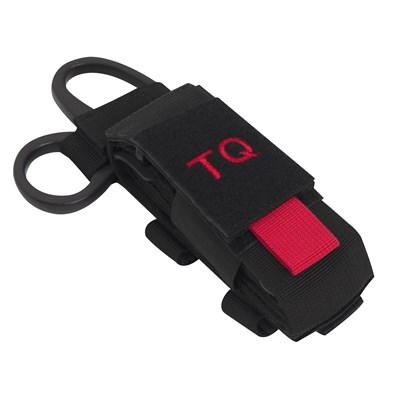 Etui MOLLE TQ na turniket i nożyce CZARNE