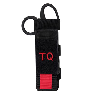 Etui MOLLE TQ na turniket i nożyce CZARNE