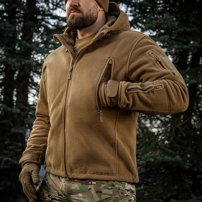 Kurtka polarowa z kapturem Windblock DIVISION Gen.II COYOTE M-TAC 20413017 17