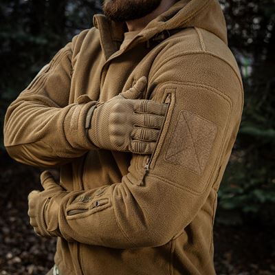 Kurtka polarowa z kapturem Windblock DIVISION Gen.II COYOTE M-TAC 20413017 11