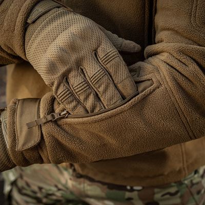Kurtka polarowa z kapturem Windblock DIVISION Gen.II COYOTE M-TAC 20413017 9