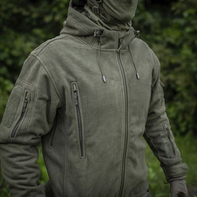 Kurtka polarowa z kapturem Windblock DIVISION Gen.II ZIELONA M-TAC 20413062 18