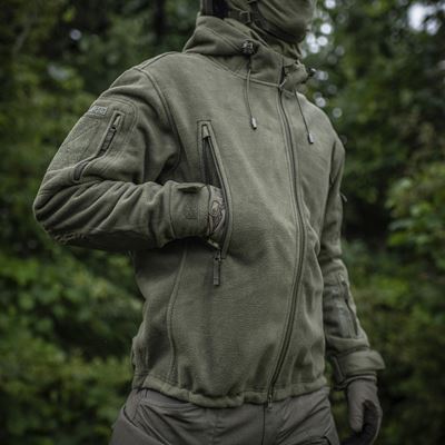 Kurtka polarowa z kapturem Windblock DIVISION Gen.II ZIELONA M-TAC 20413062 16