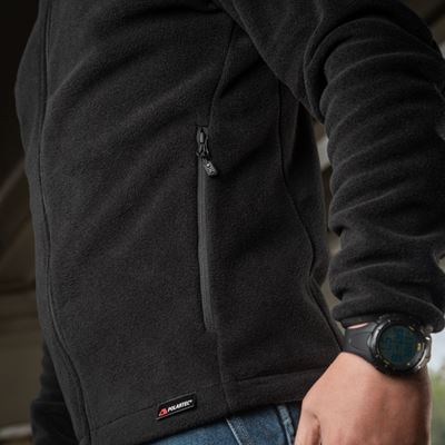 Bluza z zamkiem NORD z polaru Polartec® CZARNA M-TAC 20467002 8