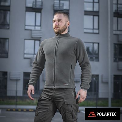 Bluza z zamkiem NORD z polaru Polartec® DARK GREY M-TAC 20467012 3