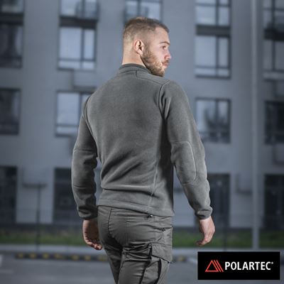 Bluza z zamkiem NORD z polaru Polartec® DARK GREY M-TAC 20467012 12