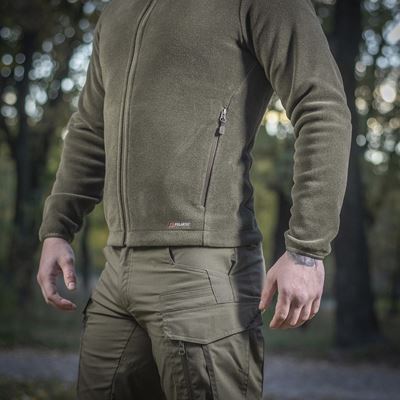 Bluza z zamkiem NORD z polaru Polartec® DARK OLIVE M-TAC 20467048 14