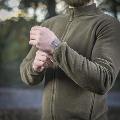 Bluza z zamkiem NORD z polaru Polartec® DARK OLIVE M-TAC 20467048 11