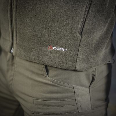 Bluza z zamkiem NORD z polaru Polartec® DARK OLIVE M-TAC 20467048 9