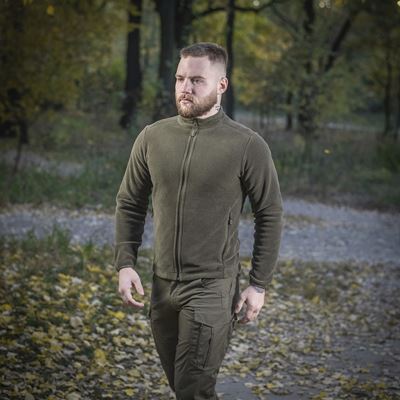 Bluza z zamkiem NORD z polaru Polartec® DARK OLIVE M-TAC 20467048 3