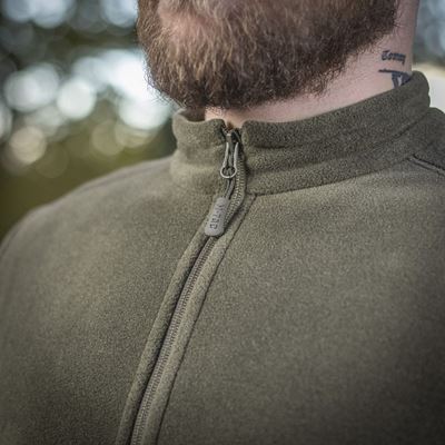 Bluza z zamkiem NORD z polaru Polartec® DARK OLIVE M-TAC 20467048 16