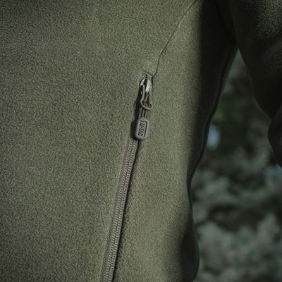 Bluza z zamkiem NORD z polaru Polartec® ZIELONA M-TAC 20467064 6
