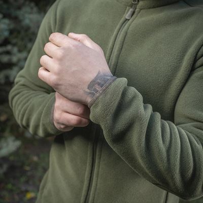 Bluza z zamkiem NORD z polaru Polartec® ZIELONA M-TAC 20467064 5