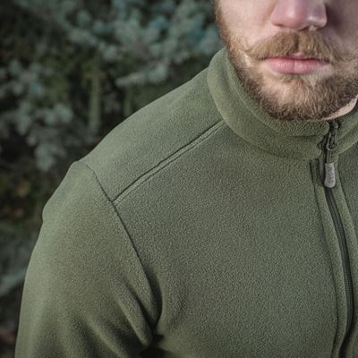 Bluza z zamkiem NORD z polaru Polartec® ZIELONA M-TAC 20467064 4