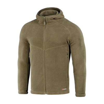 Bluza z kapturem SPRINT z polaru Polartec® ZIELONA – DARK OLIVE