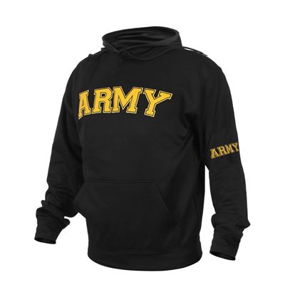 Bluza z kapturem ARMY CZARNA