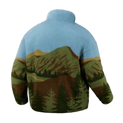Bluza z zamkiem błyskawicznym z polaru SHERPA z motywem KARPAT M-TAC 20564001 7