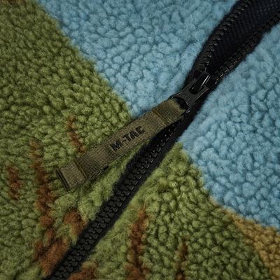 Bluza z zamkiem błyskawicznym z polaru SHERPA z motywem KARPAT M-TAC 20564001 5